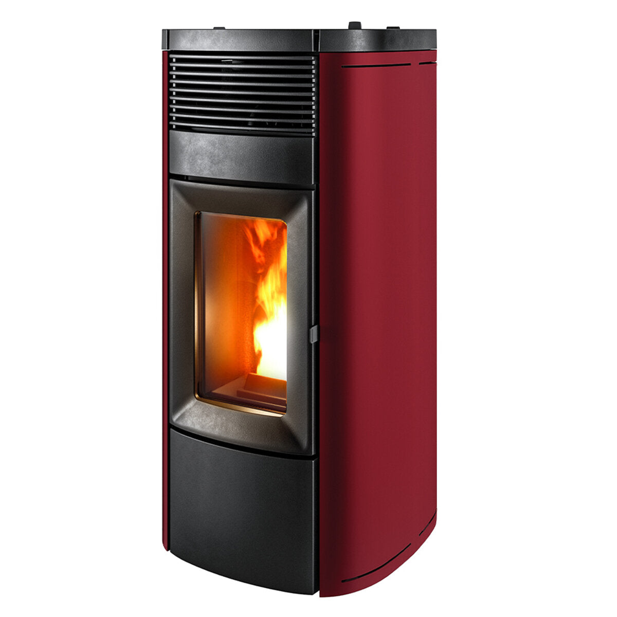 MCZ Musa Comfort Air 14 M2 14 kW bordeaux ductable air pellet stove