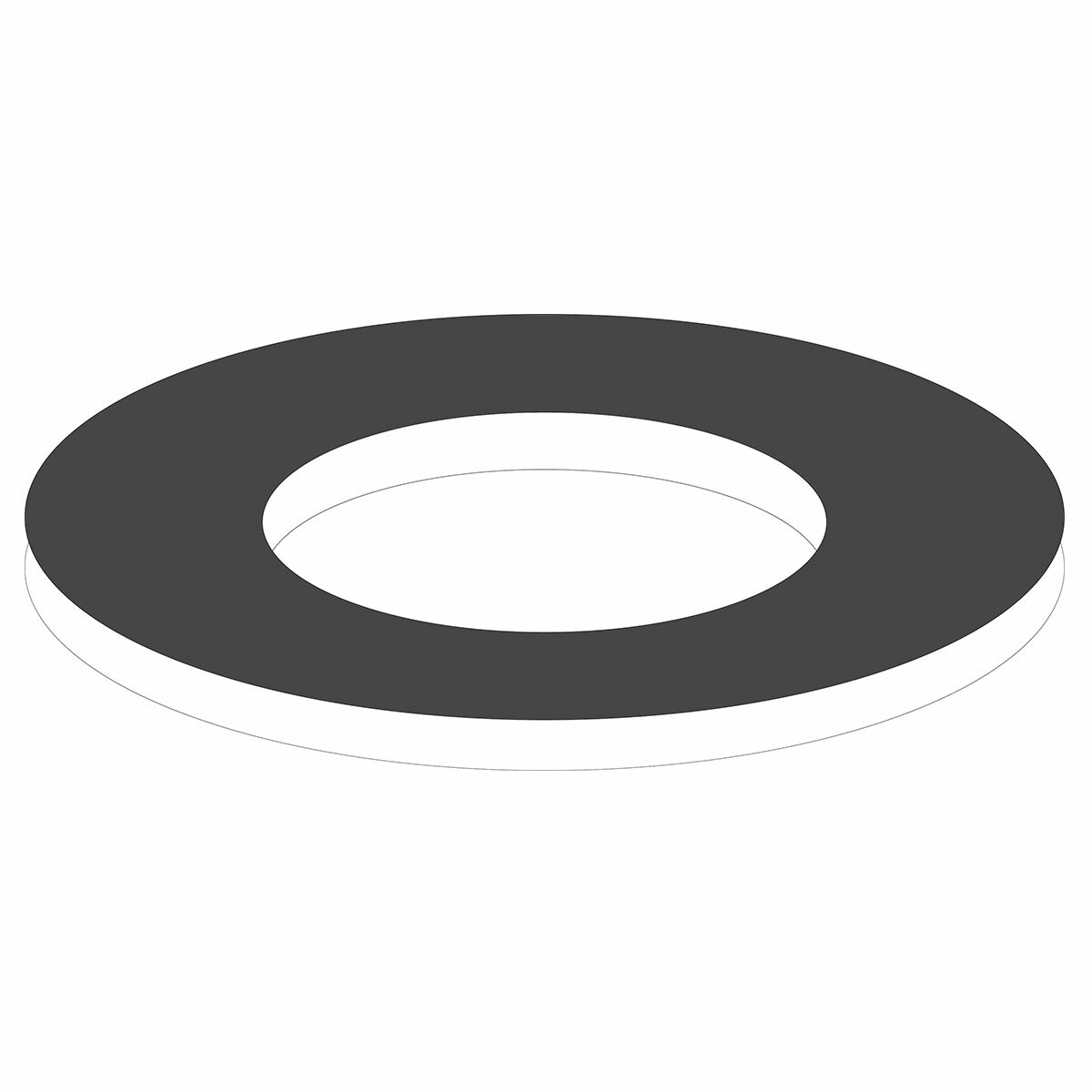 Valsir VS0801065 gasket for toilet cistern drain valve