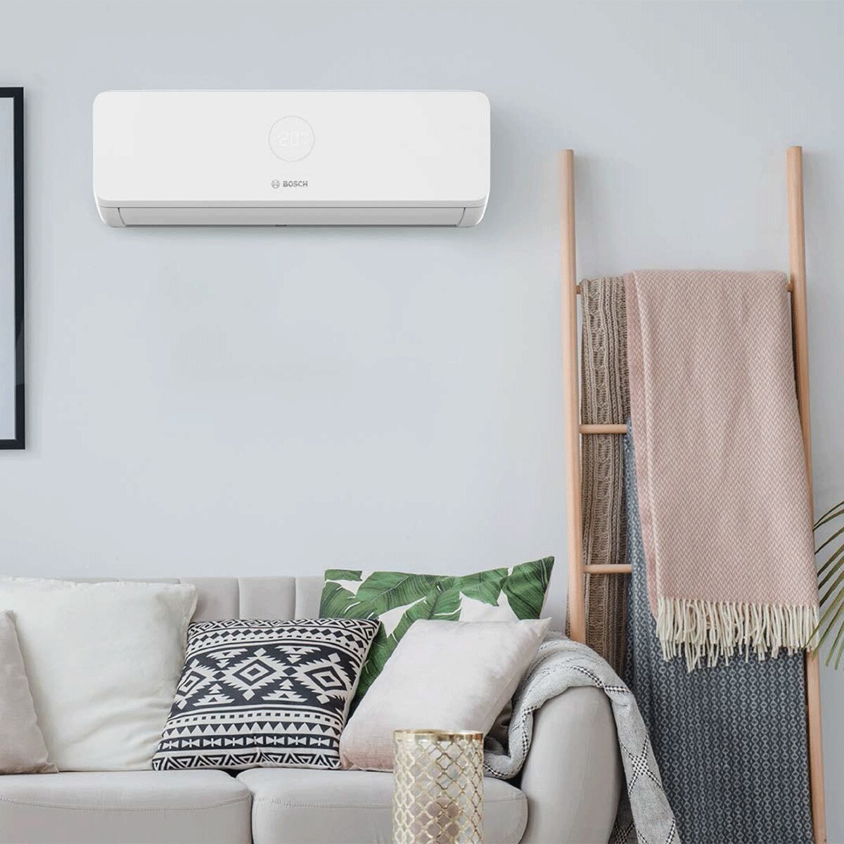 Bosch Climate 3200i trial split air conditioner 9000+9000+9000 BTU R32 Inverter A++ external unit 6.2 kW