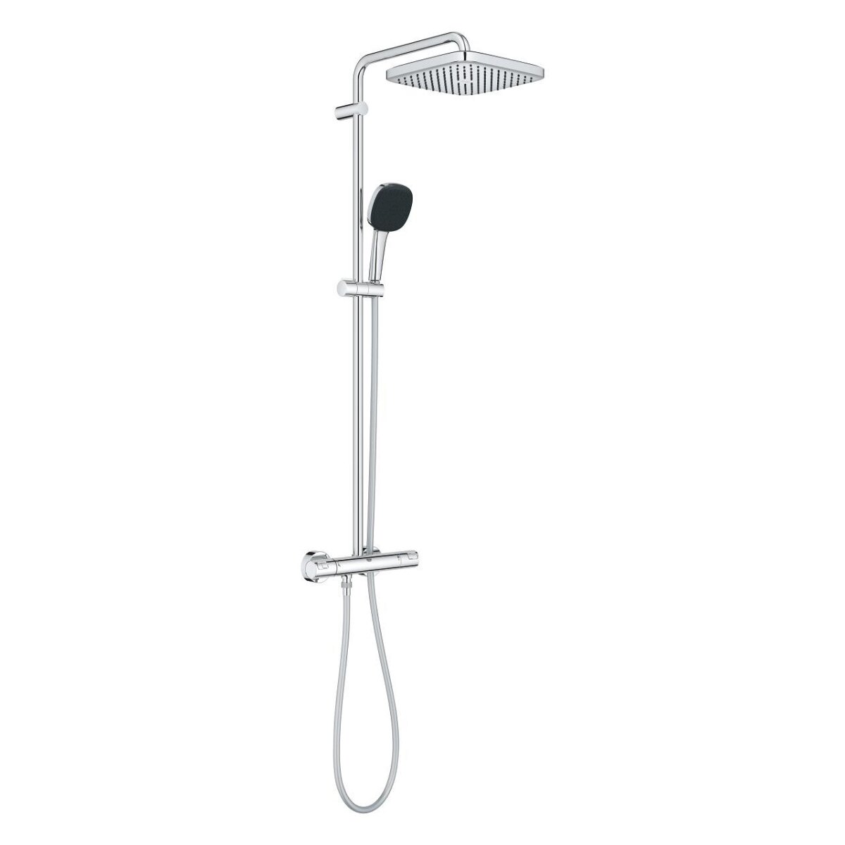 Grohe Vitalio Comfort 250 shower column with thermostatic mixer
