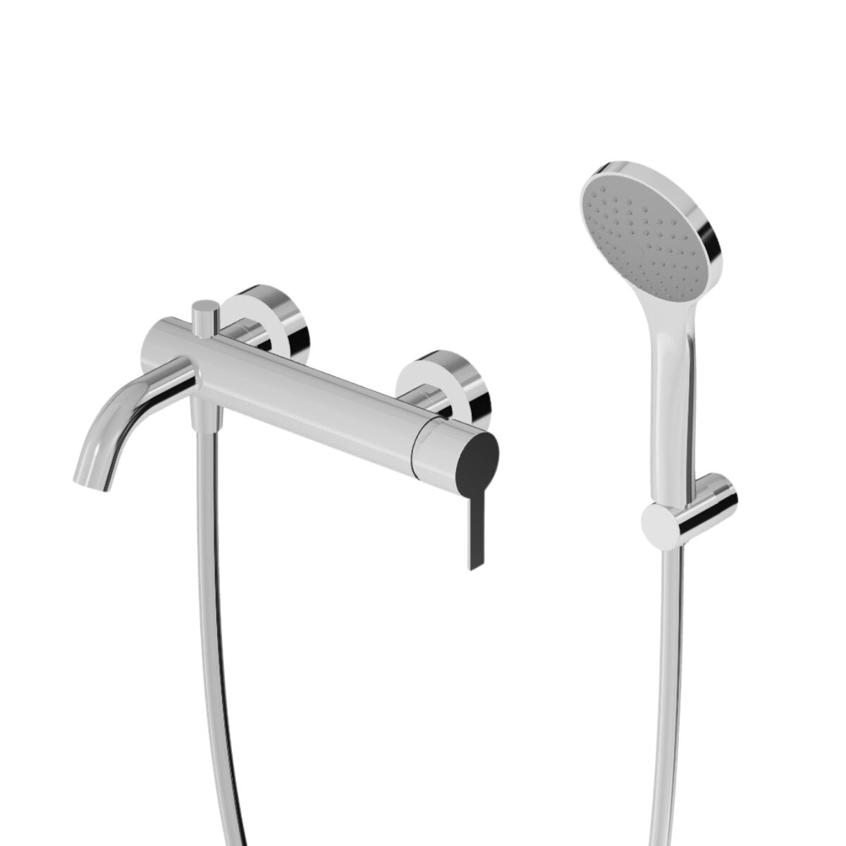 Zucchetti GILL ZGL139 bath-shower mixer – Chrome finish