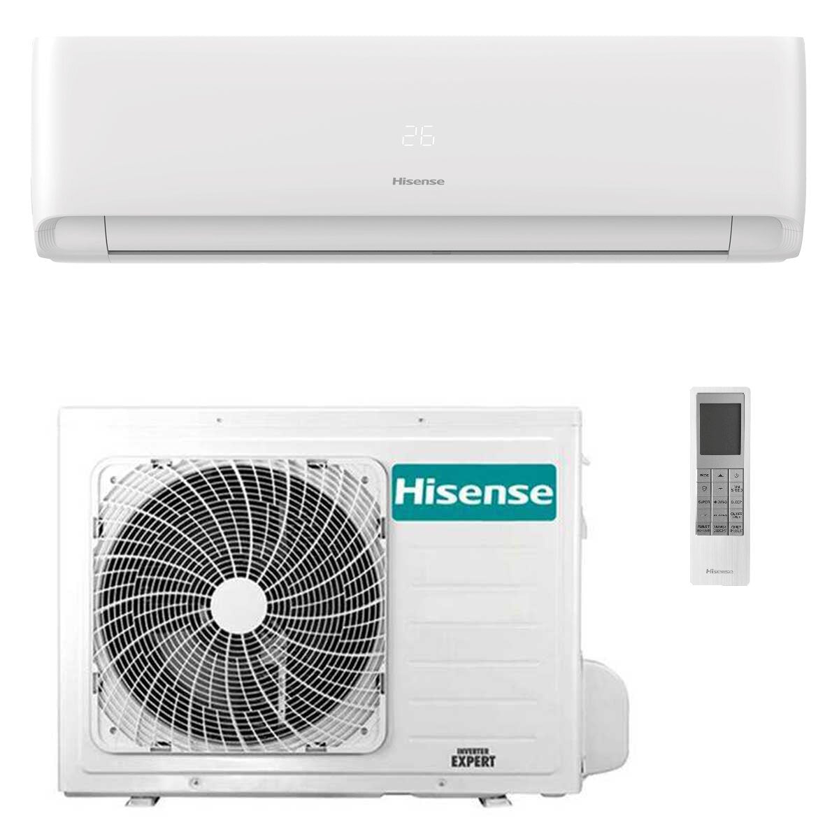 Hisense Ecosense 24,000 BTU R32 Inverter WiFi A++ Air Conditioner