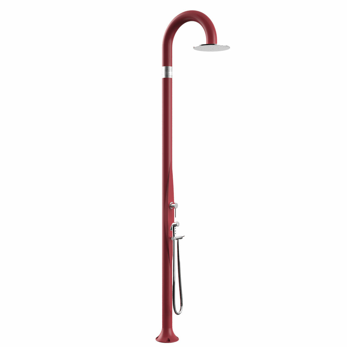 Arkema Funny Yin red garden shower with removable hand shower