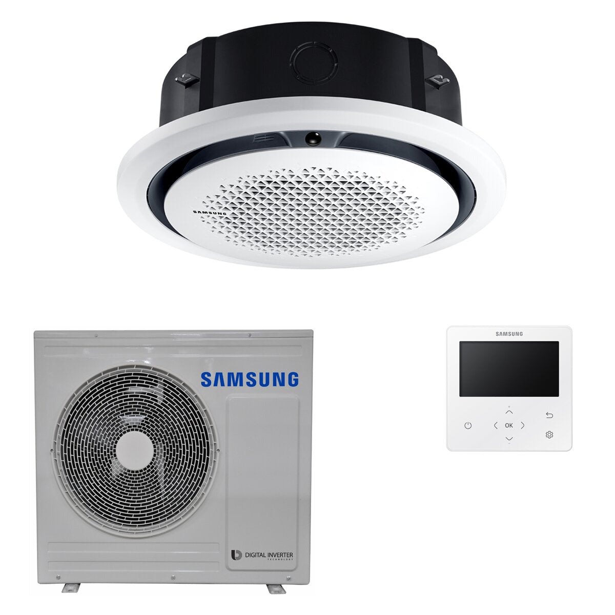 Samsung Cassetta360 24000 BTU R32 Inverter A++ Air Conditioner