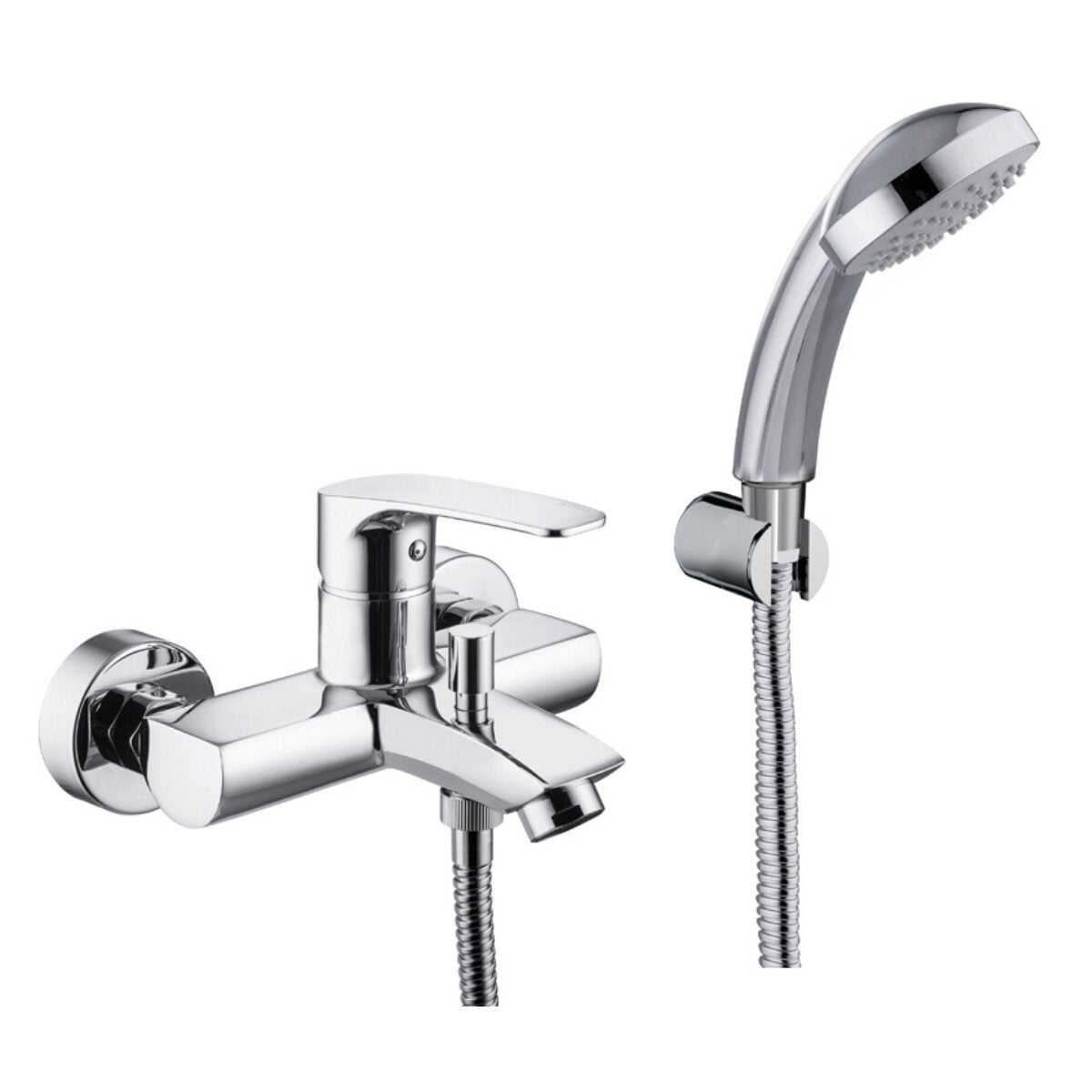 Mitigeur bain/douche Paffoni LIME LM026 – Avec inverseur et ensemble de douche