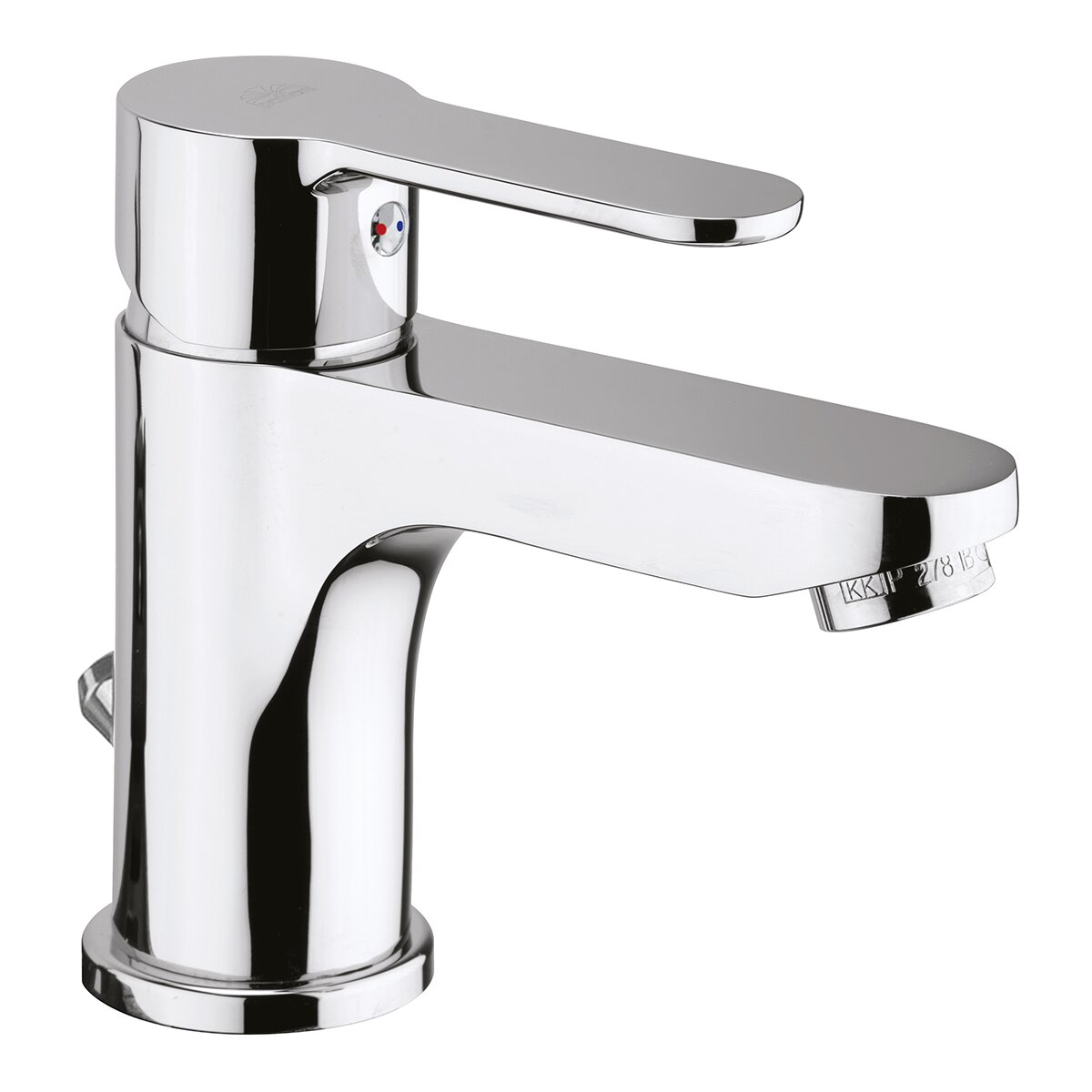Paffoni BLU075 basin mixer with automatic waste 1 1/4G