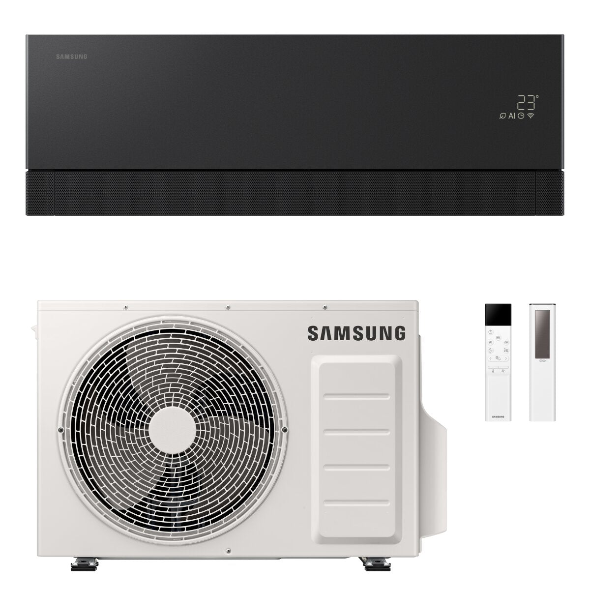 Climatiseur Samsung WindFree Première 9000 BTU R32 Inverter AI WiFi A+++/A++ - Charbon de stéatite