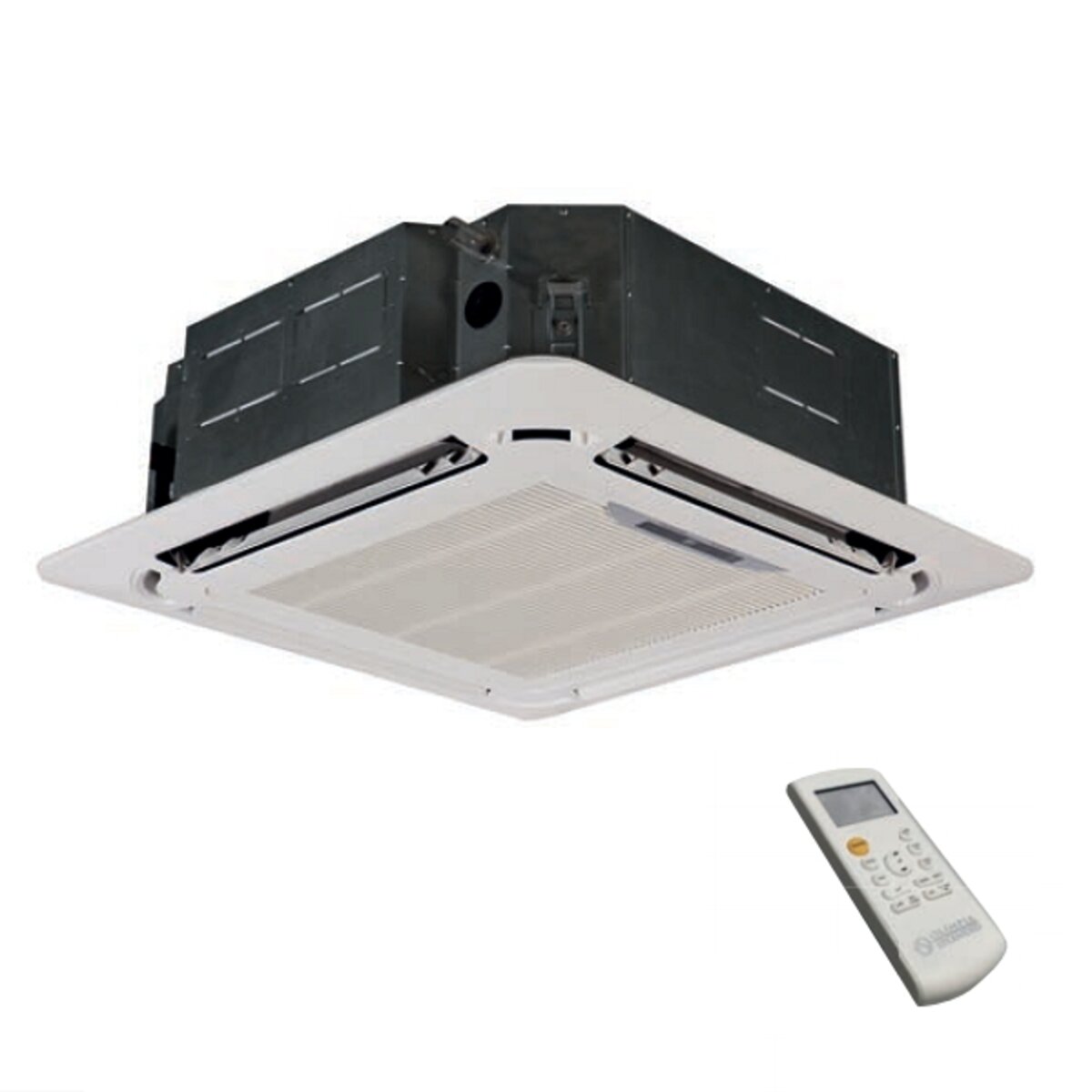 Unité intérieure de climatiseur cassette commercial Olimpia Splendid Nexya S4 E 4 voies, 24 000 BTU, inverter R32