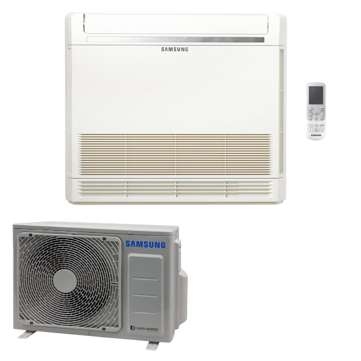 Samsung Gewerbe-Konsolenklimagerät 9000 BTU Inverter A++ Außengerät 2,6 kW