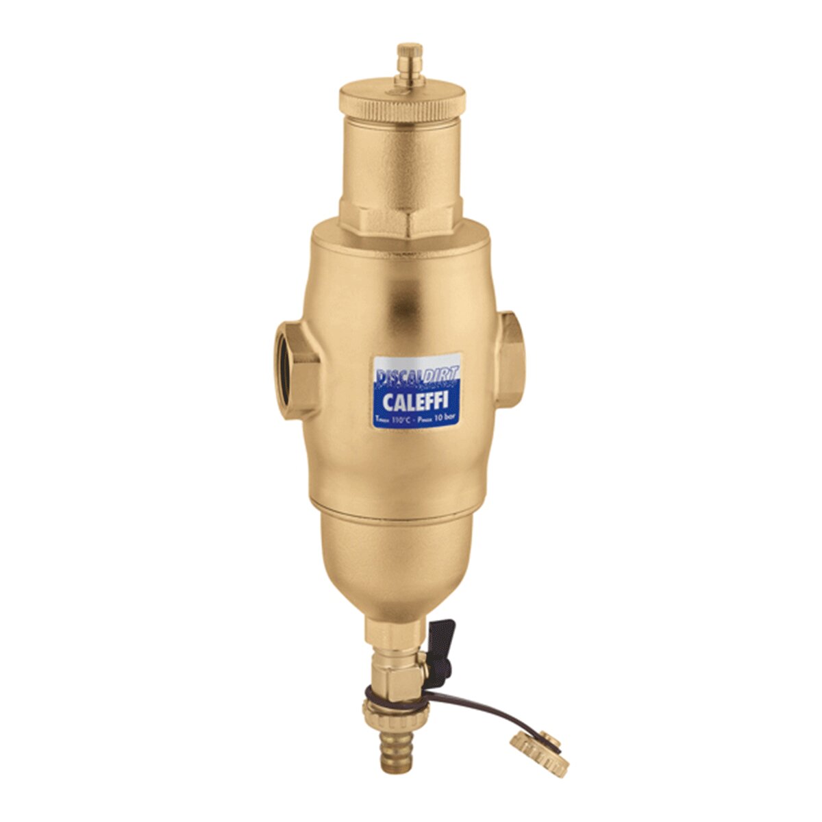 Caleffi Discaldirt Entlüfter-Schmutzabscheider Ø1 1/4" F