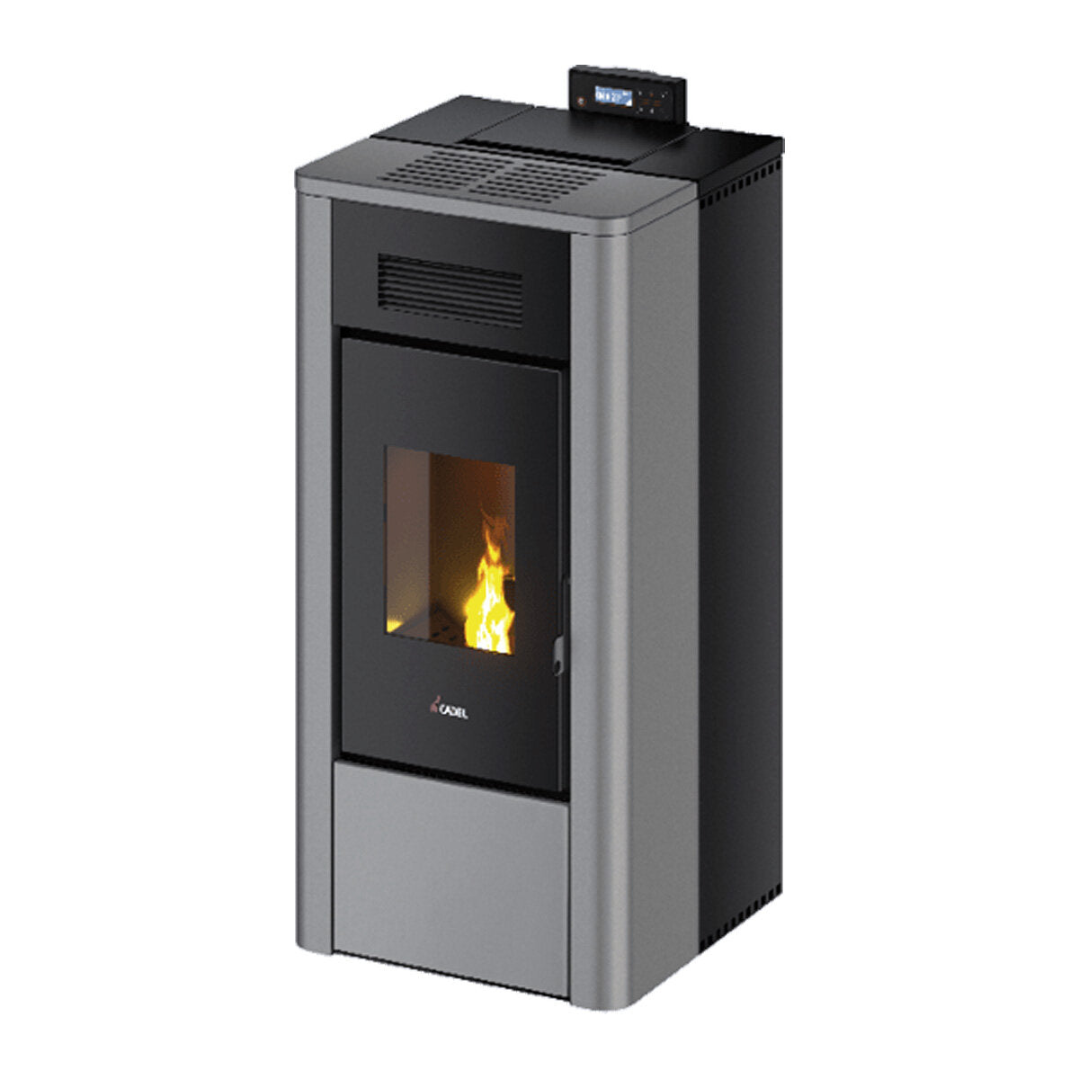 Cadel River Idro 16 Water Pellet Stove 16.1 kW WiFi Titanium
