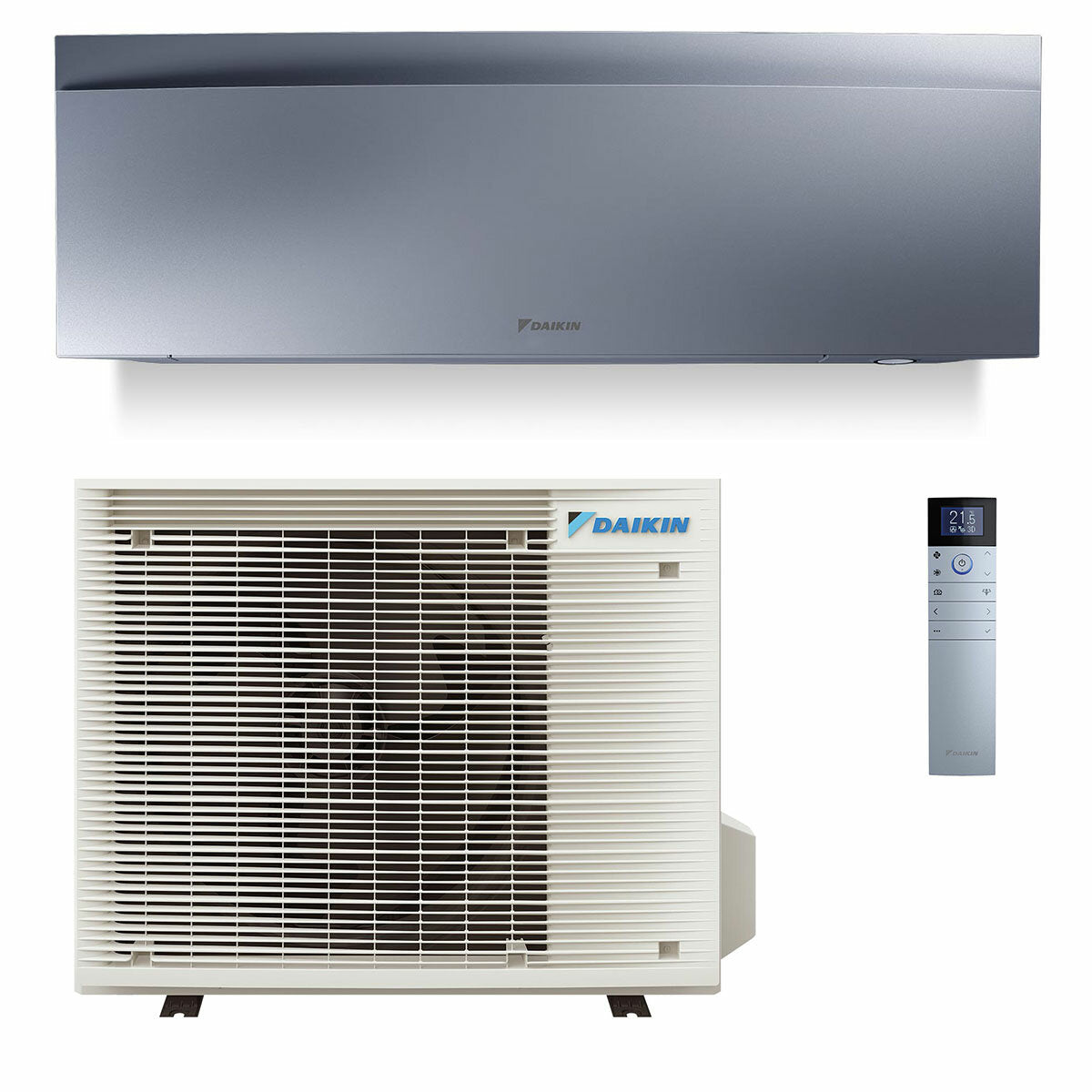Climatiseur Daikin Emura 3 18000 BTU R32 A++ Inverter WiFi Argent