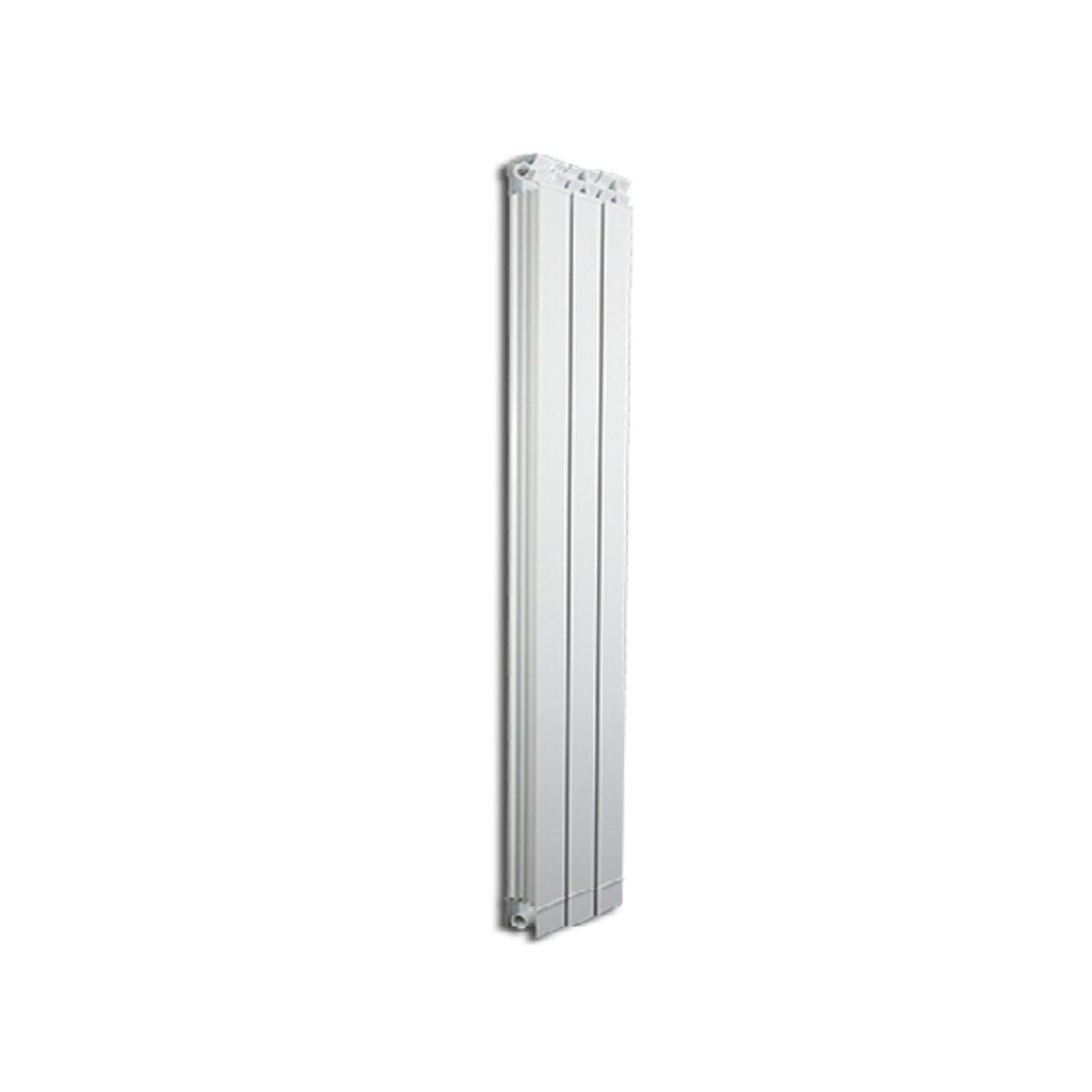 Fondital room furnishing radiator in aluminum 3 elements GARDA DUAL 80 center distance 1400 mm