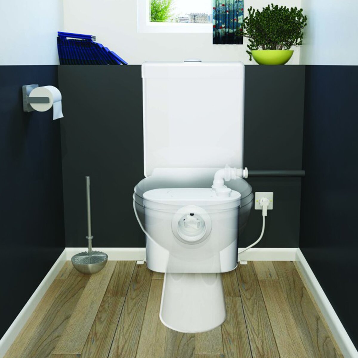 SFA Sanitrit UP WC macerator for toilet