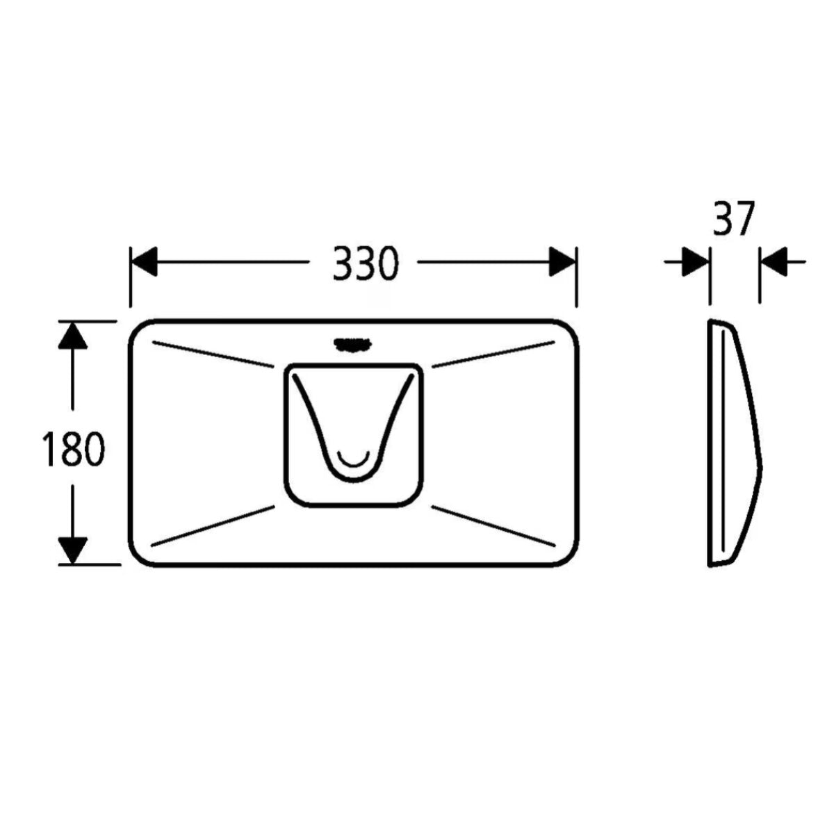 Grohe Colani Chrome Plate