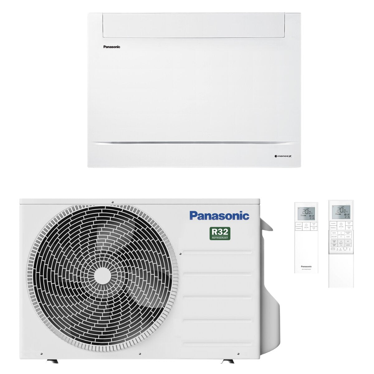 Panasonic 12,000 BTU R32 Inverter Floor-Mounted Air Conditioner with WiFi A++/A++
