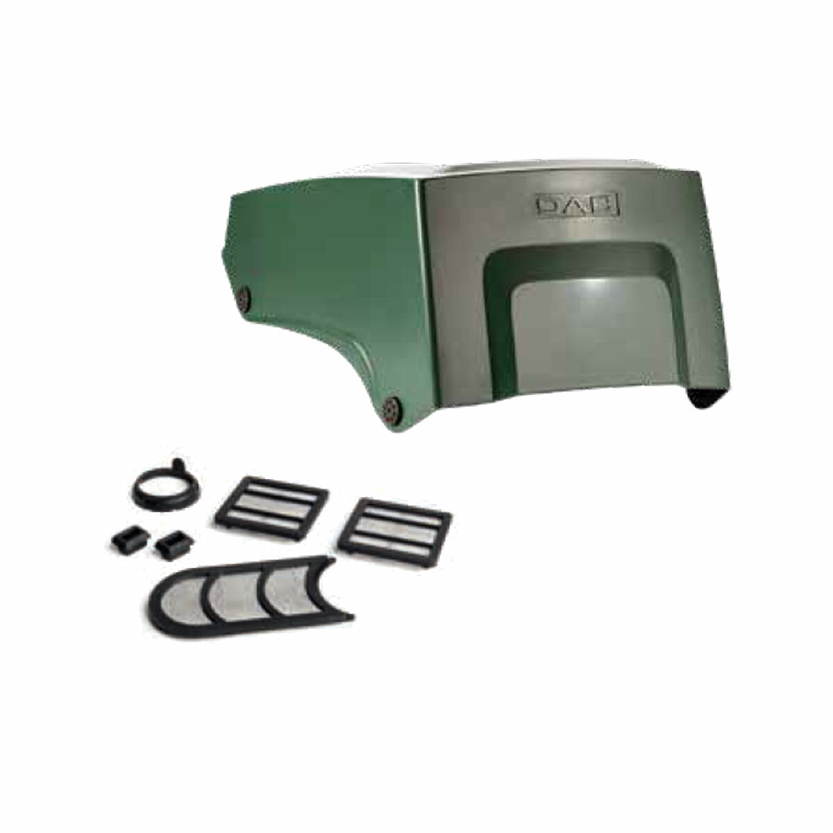 Kit extérieur Esycover + Esygrid DAB pour EsyBox vert