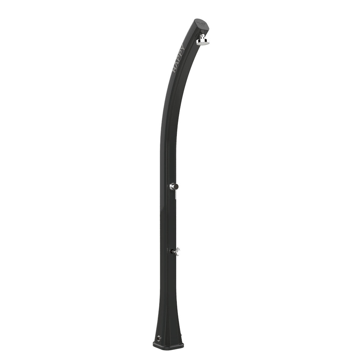 Douche solaire de jardin Arkema Happy avec lave-pieds 28 litres anthracite