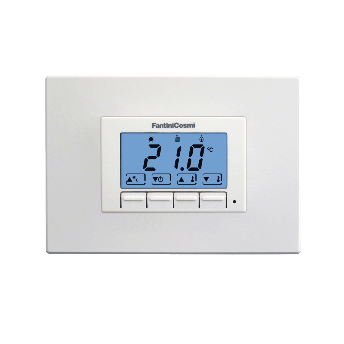 Fantini Cosmi CH121 built-in electronic microprocessor room thermostat