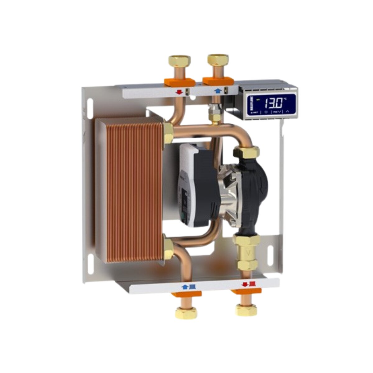 Module d'interface thermoproduit pour mini-chaudière Maxiflame MX115/1 HBL - avec unité de contrôle électronique HBL 03