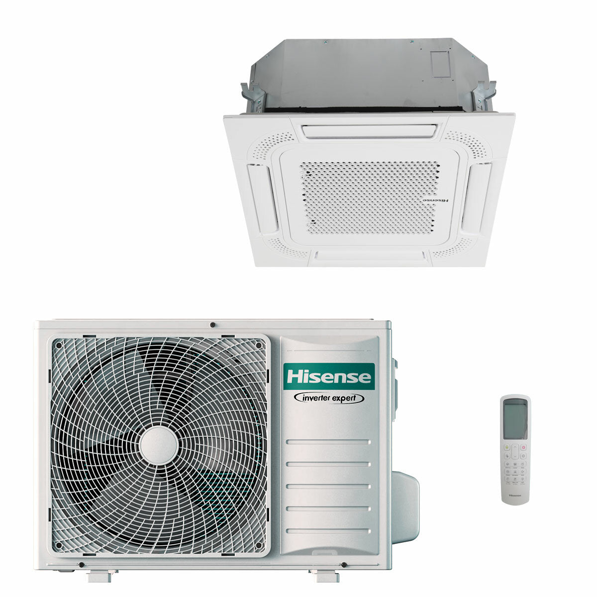 Hisense Air Conditioner ACT 4-way Cassette 12000 BTU R32 Turbo Inverter A++