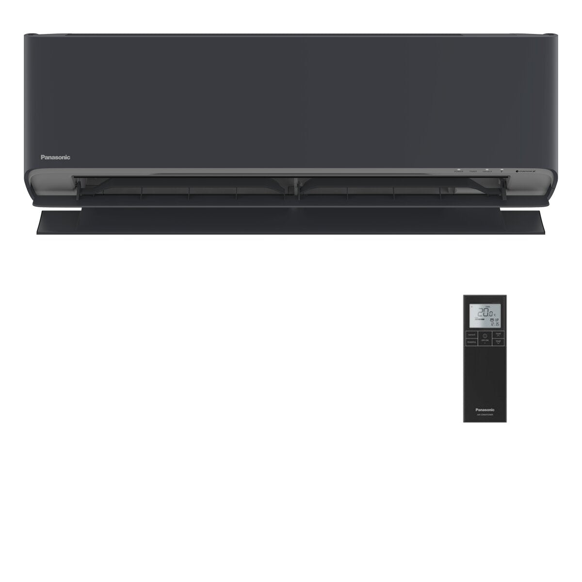 Panasonic Etherea 9000 BTU R32 Inverter-WLAN A+++ Klimaanlage Graphitgrau