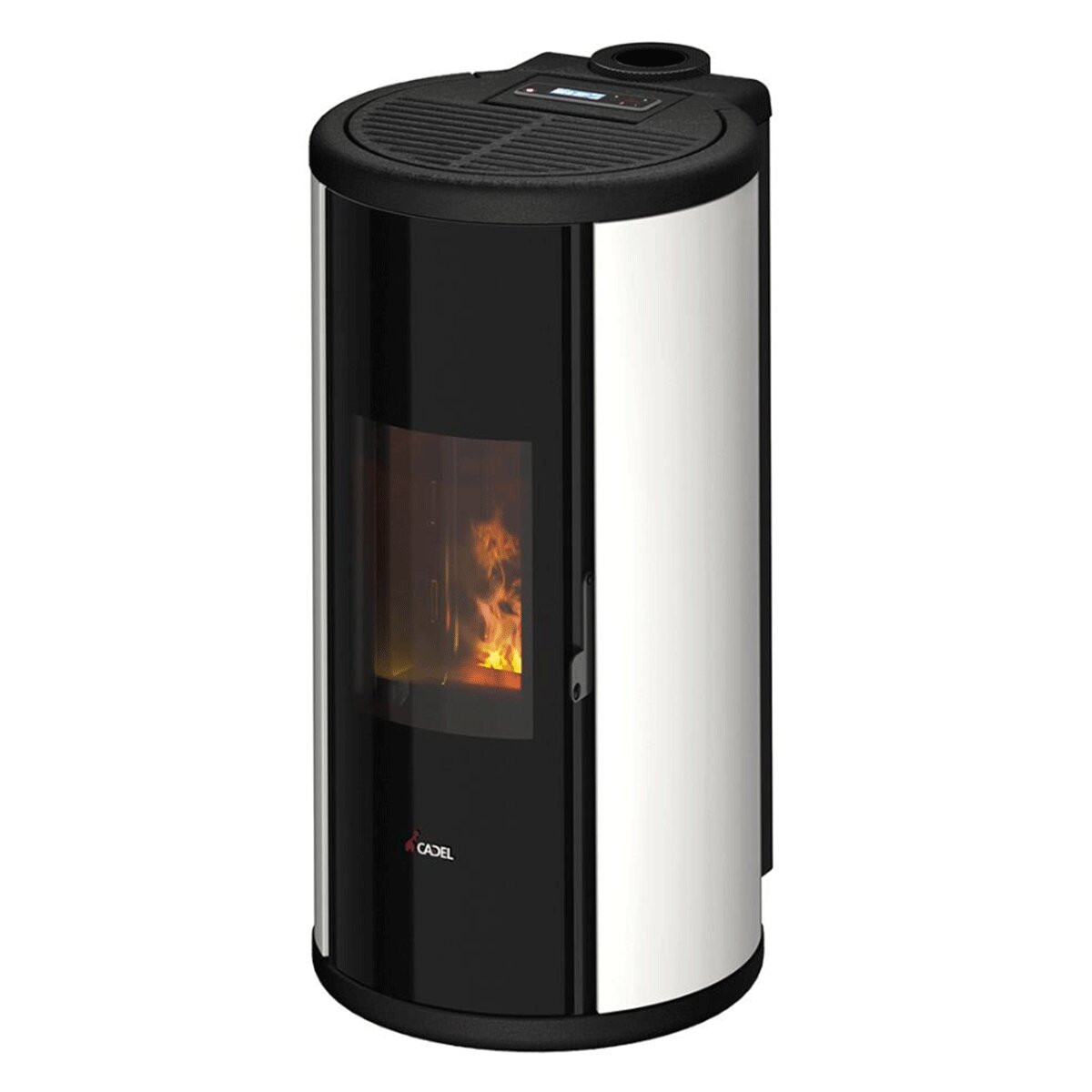 Poêle à granulés Cadel Sound 5 UP 5,5 kW - WiFi BLANC