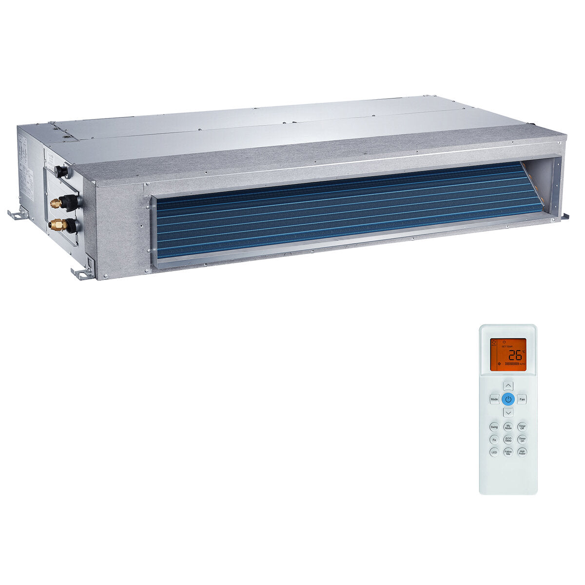 Unité intérieure de climatiseur gainable Carrier 42QSS 18 000 BTU à inverseur R32