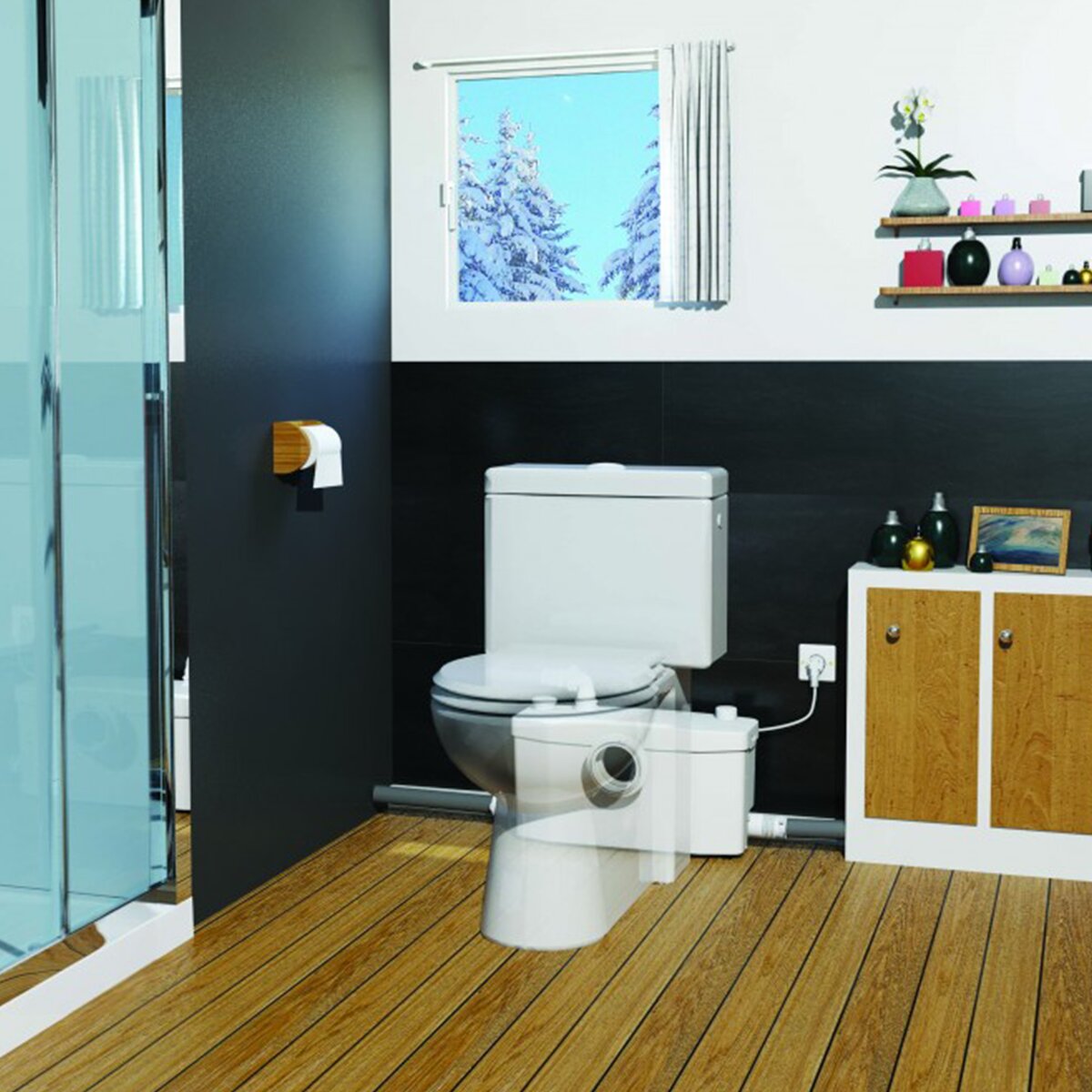 SFA Saniplus UP WC macerator - for complete bathroom