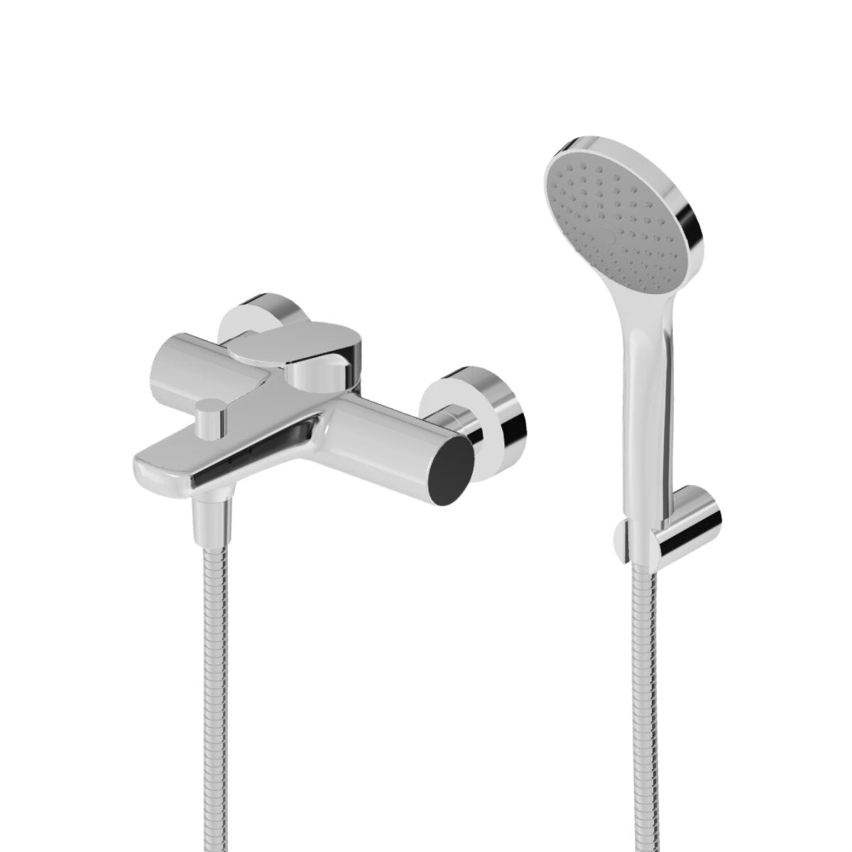 Zucchetti NIKKO ZKK490 bath-shower mixer – Chrome finish