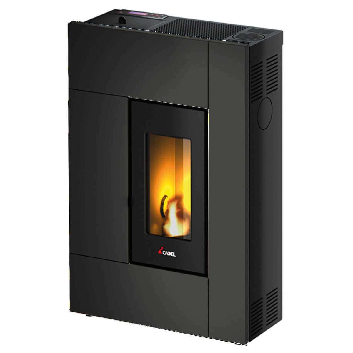 Poêle à granulés CADEL Spirit 5 avec air, 5,1 kW, avec WiFi, ANTHRACITE