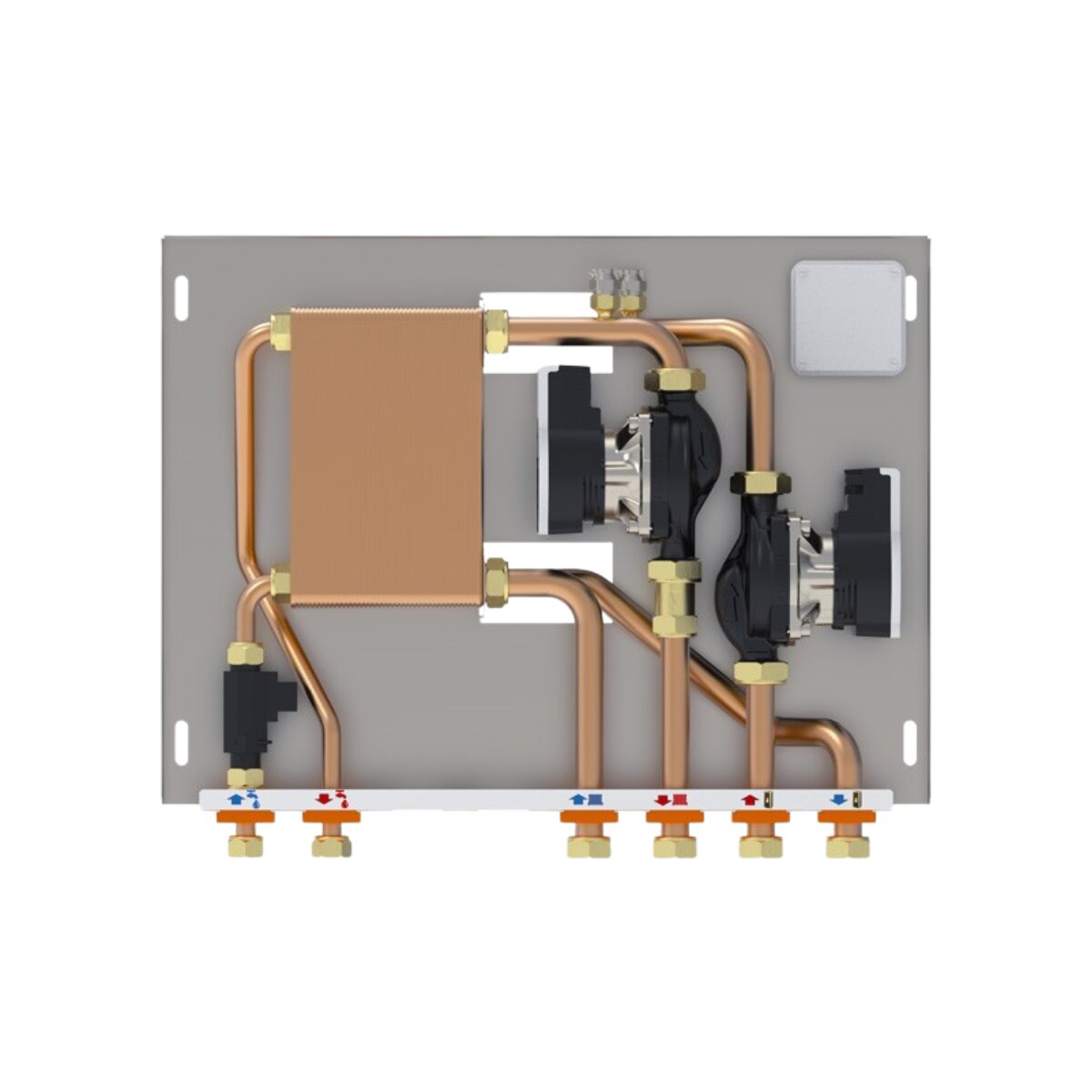 Module d'interface chaudière/thermoproduit Maxiflame MX135/2 avec production d'eau chaude sanitaire