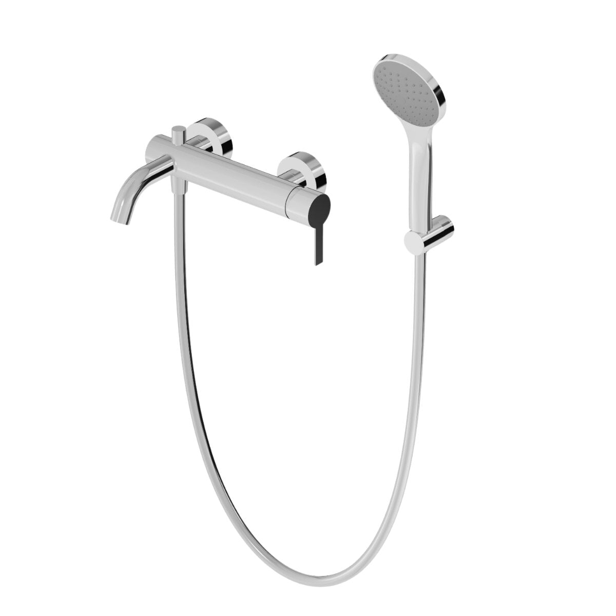 Zucchetti GILL ZGL139 bath-shower mixer – Chrome finish