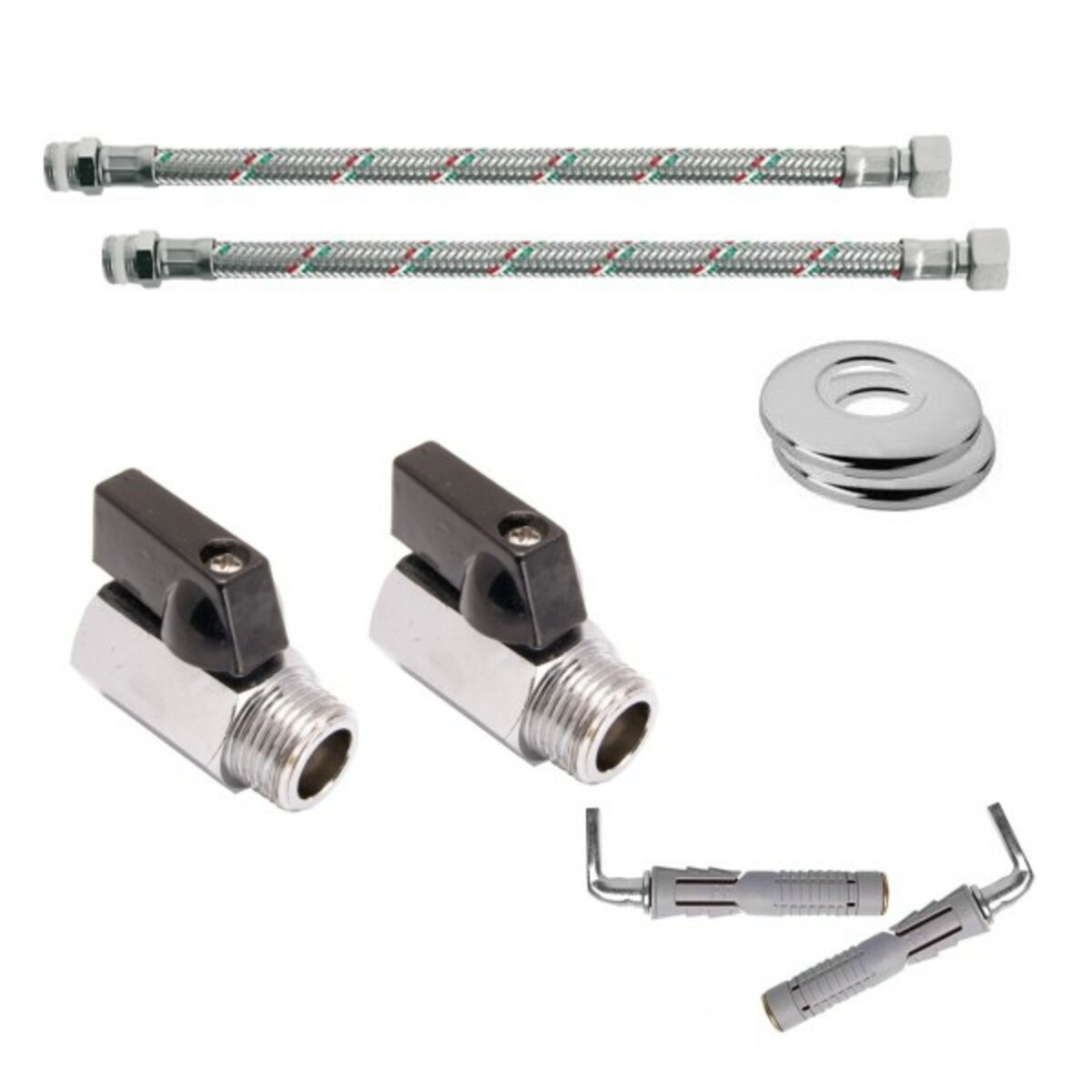 Electric water heater installation kit