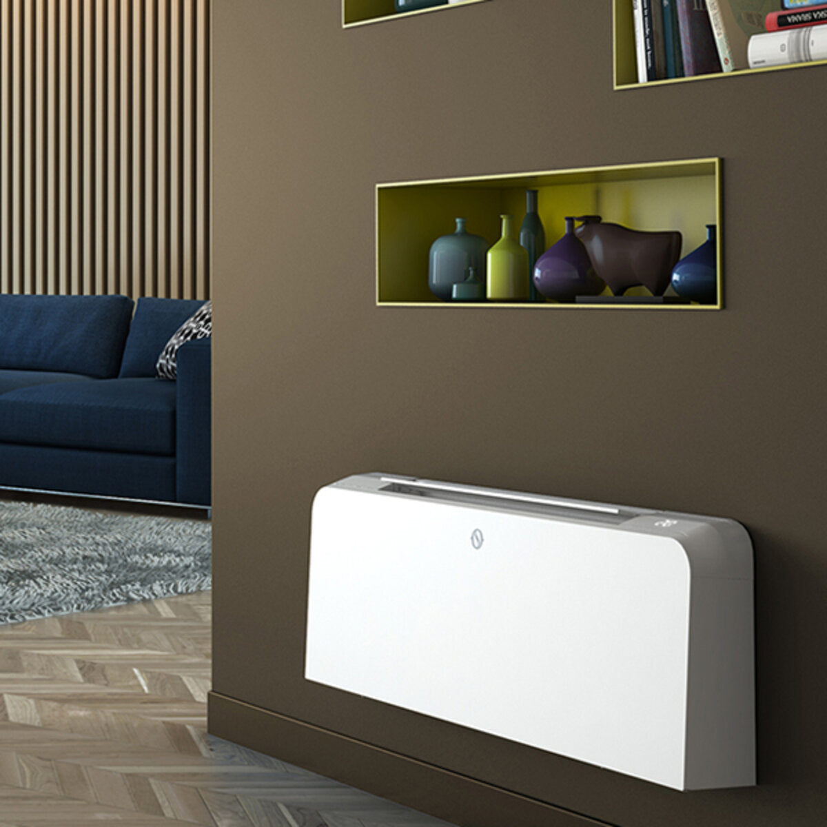 BI2 WALL SLW 600 DC VENTILCONV. PAR.3V+COM.TR BN
