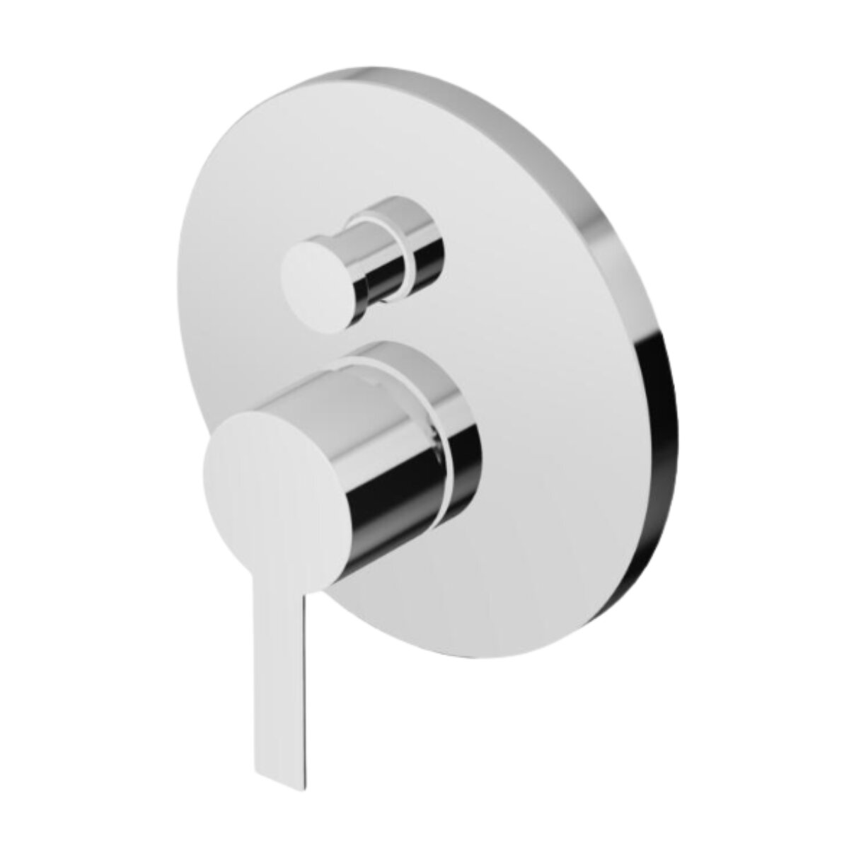 Zucchetti GILL ZGL127 Built-in Bath/Shower Mixer – Chrome Finish