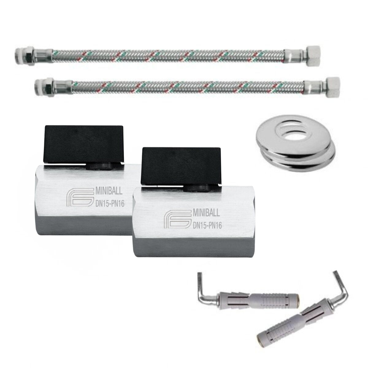 Einbausatz für elektrische Warmwasserbereiter
