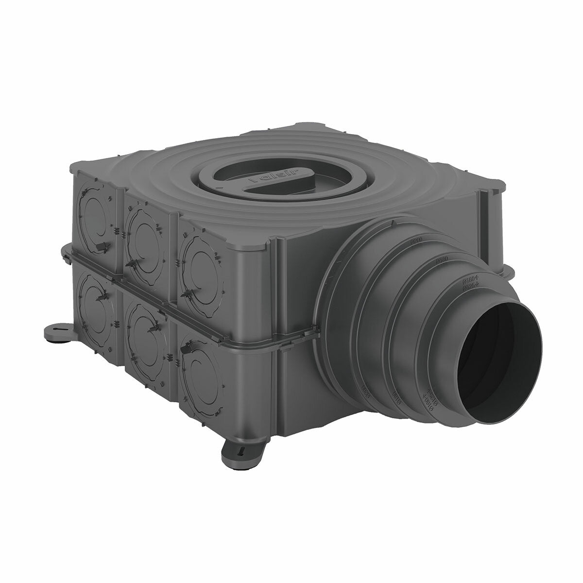 Coffret de distribution d'air Valsir AriaSilent Box 18 pour systèmes VMC