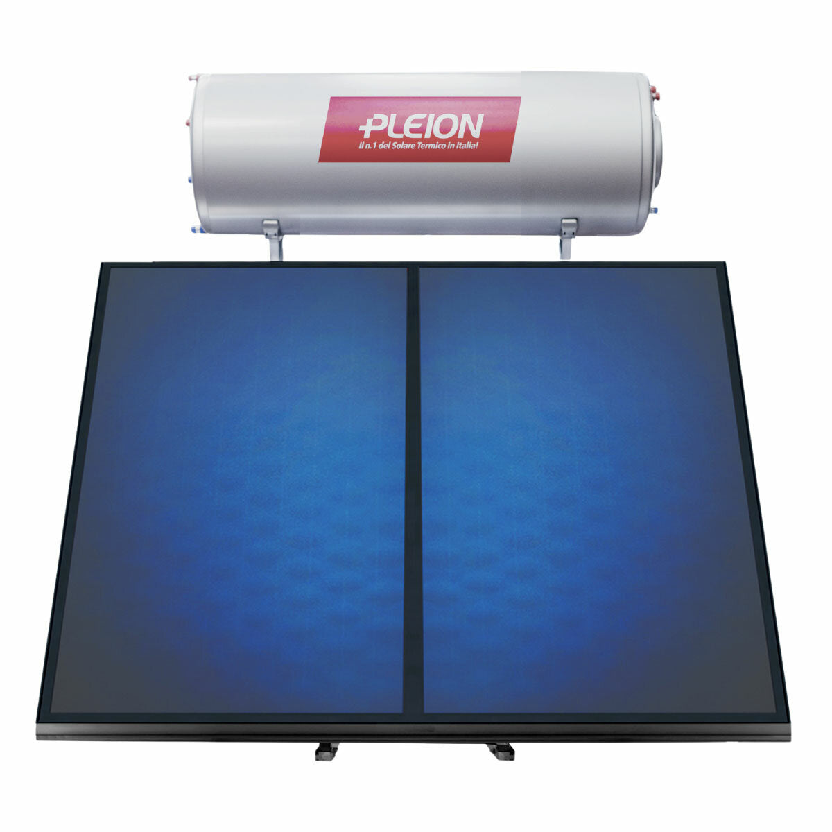 Pleion Free S 300/2 Universal Solar Panel - Natural Circulation - for Flat and Pitched Roofs
