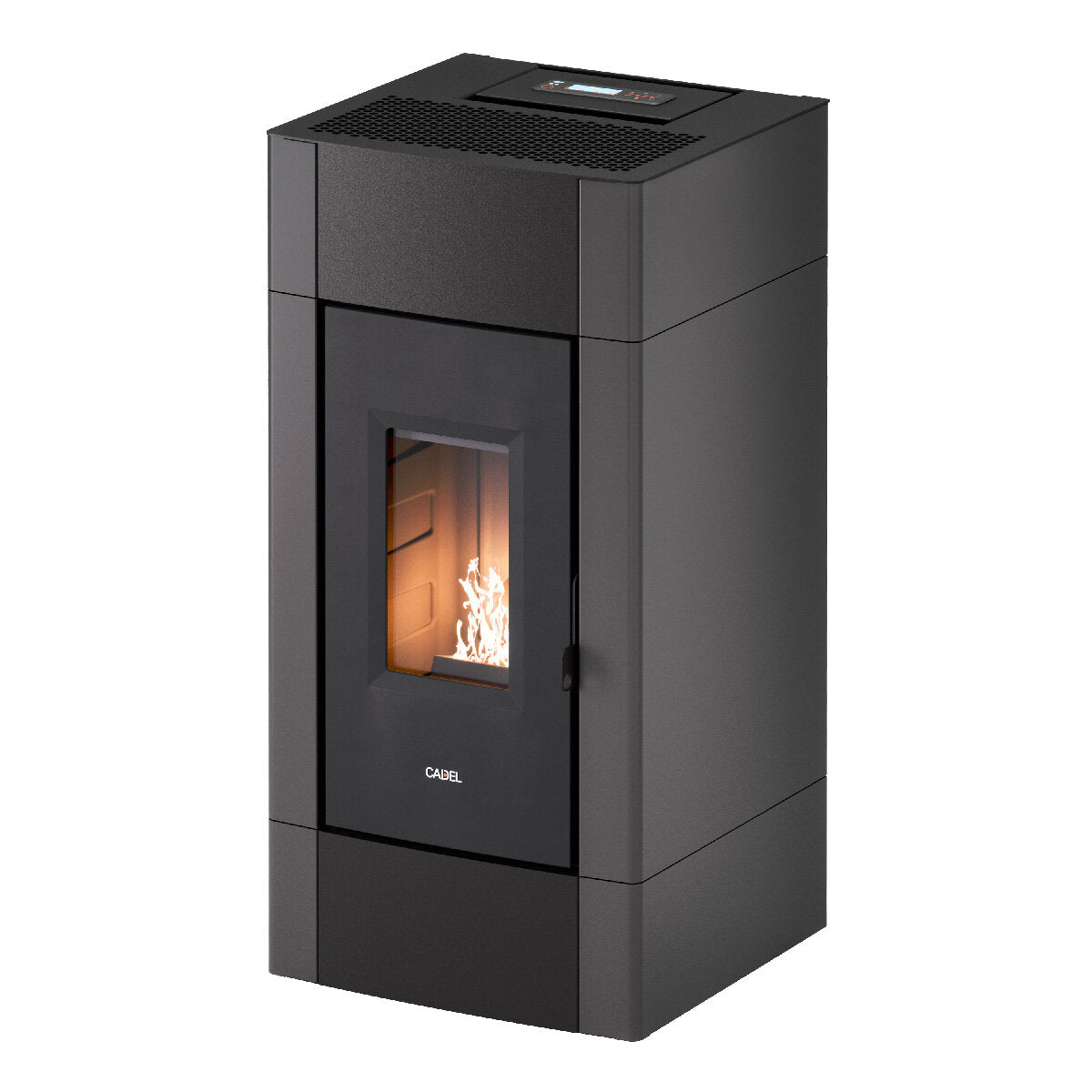 CADEL Cristal 9 pellet stove with air, 8.5 kW, WiFi, ANTHRACITE