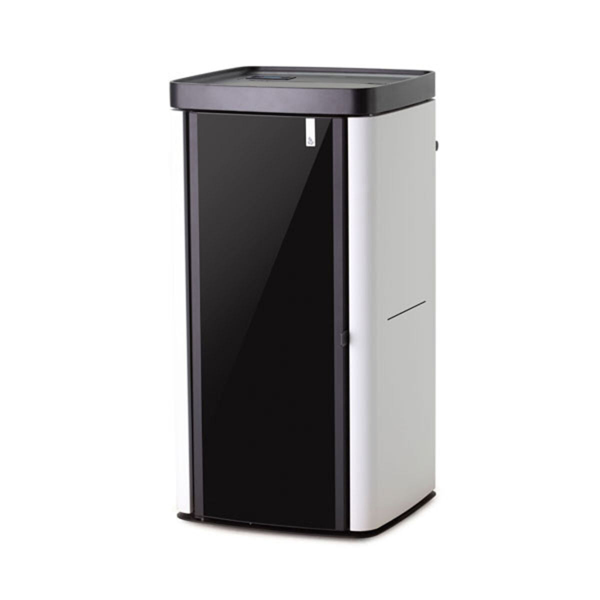 Poêle multi-combustibles Girolami Soft 14 blanc, kit hydro + ECS 15 kW