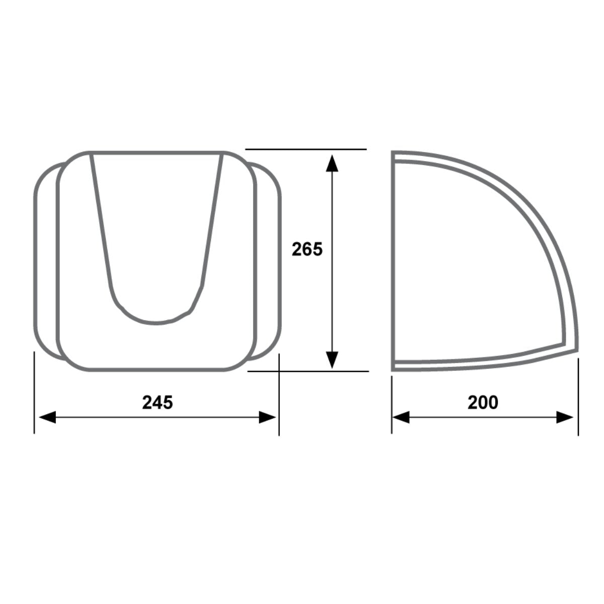 Fantini Cosmi Kalieco Automatischer Wand-Händetrockner