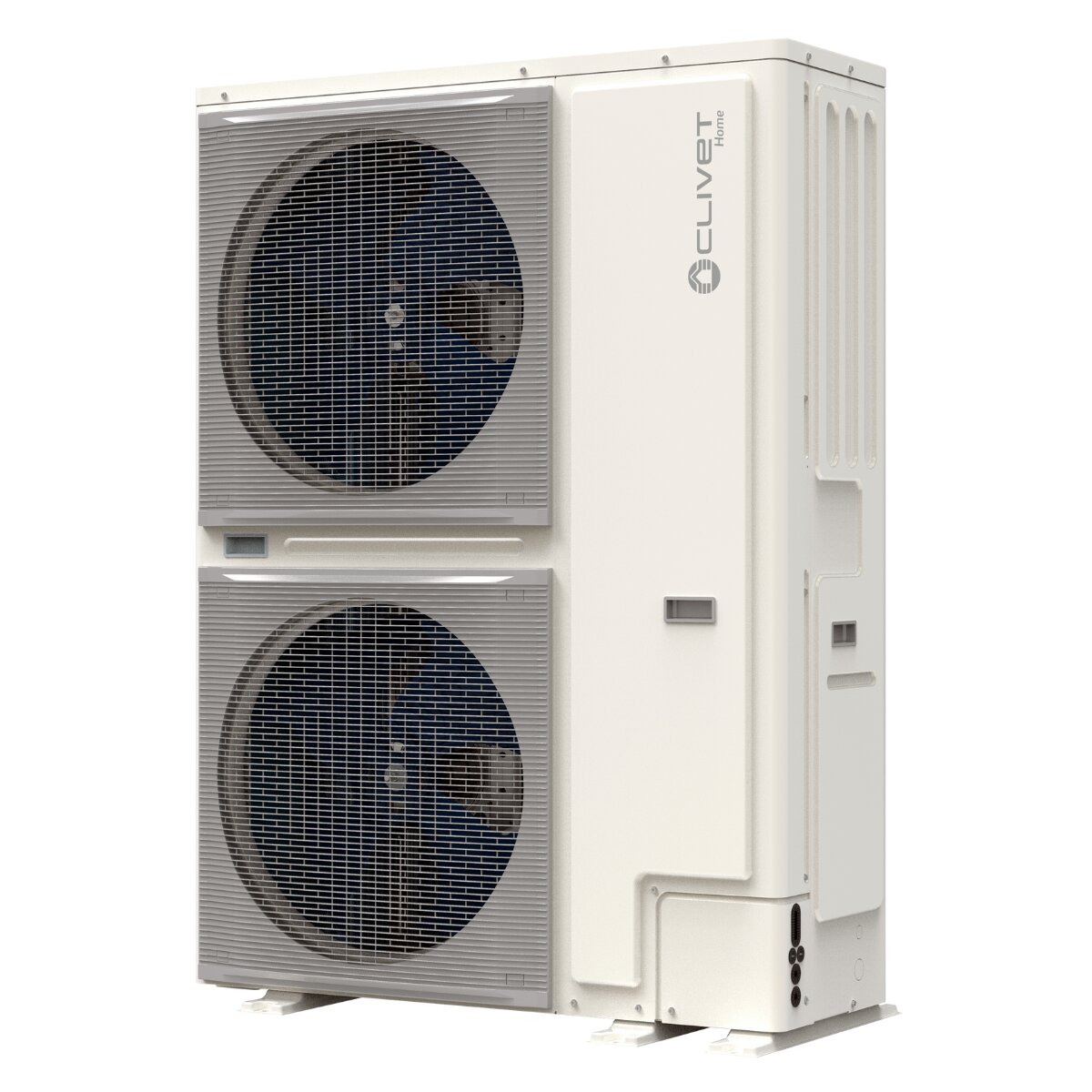 Pompe à chaleur air-eau Clivet Edge EVO 2.0 EXC 22 kW inverter WiFi A+++ - MONOBLOC TRIPHASÉ