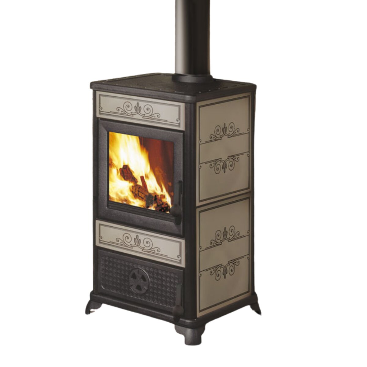 FANCY EVO EK63 Holzofen - Edilkamin Group 11 kW luftbefeuert Tortora