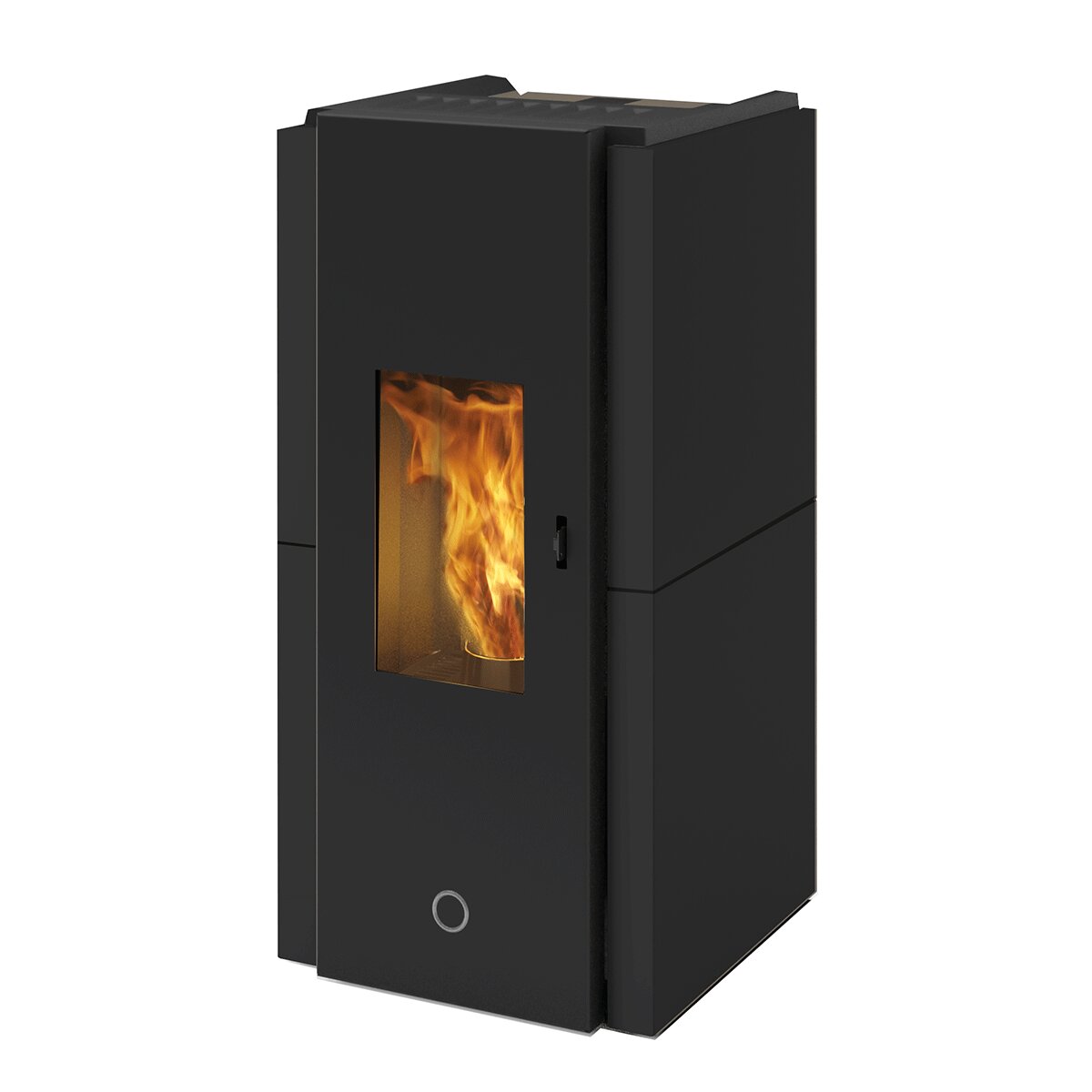 Pellet stove EK63 ZONE80 - Edilkamin group - 7.6 kW airtight Black