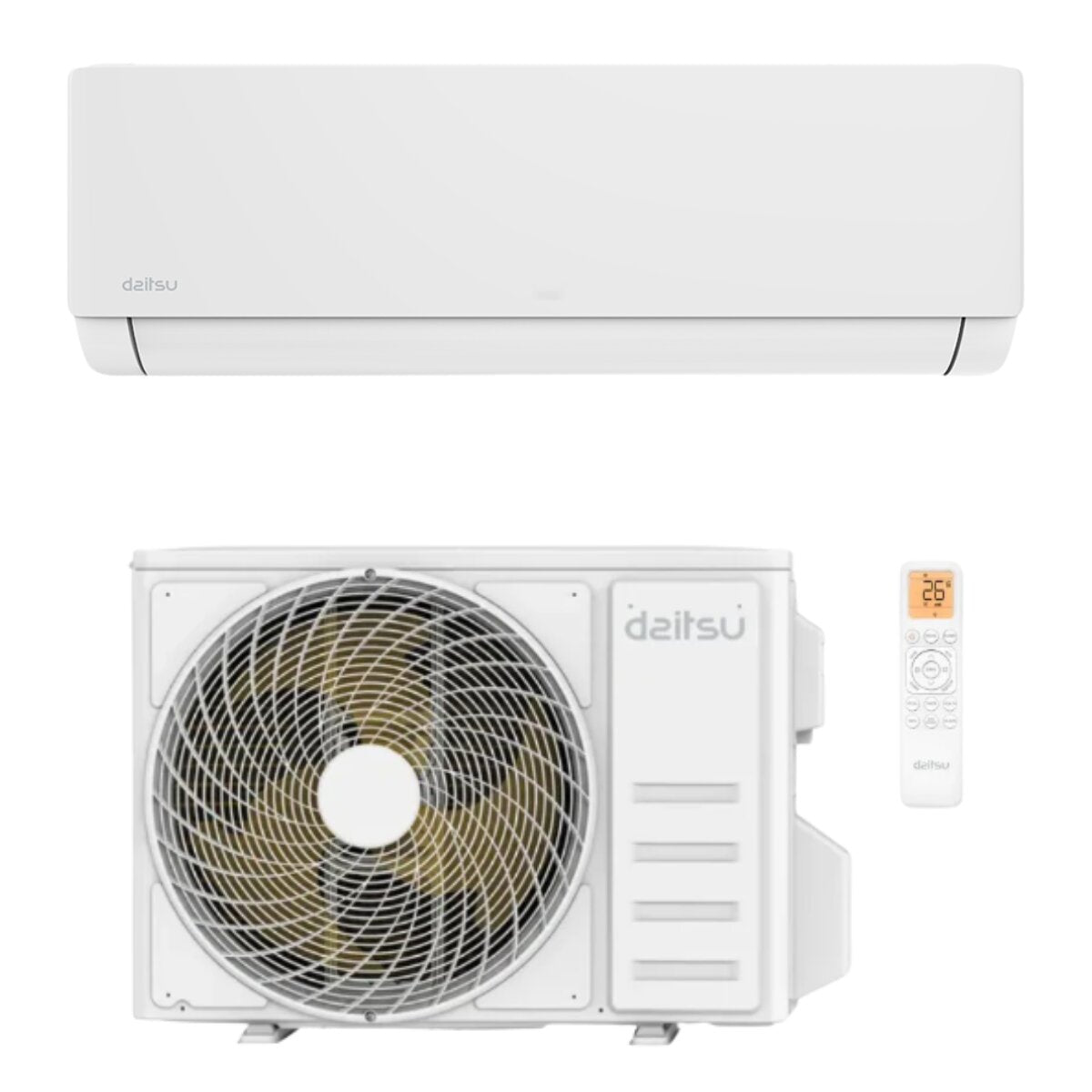 Daitsu Arctic Pro 9000 BTU R32 Inverter-WLAN-Klimaanlage A+++/A+