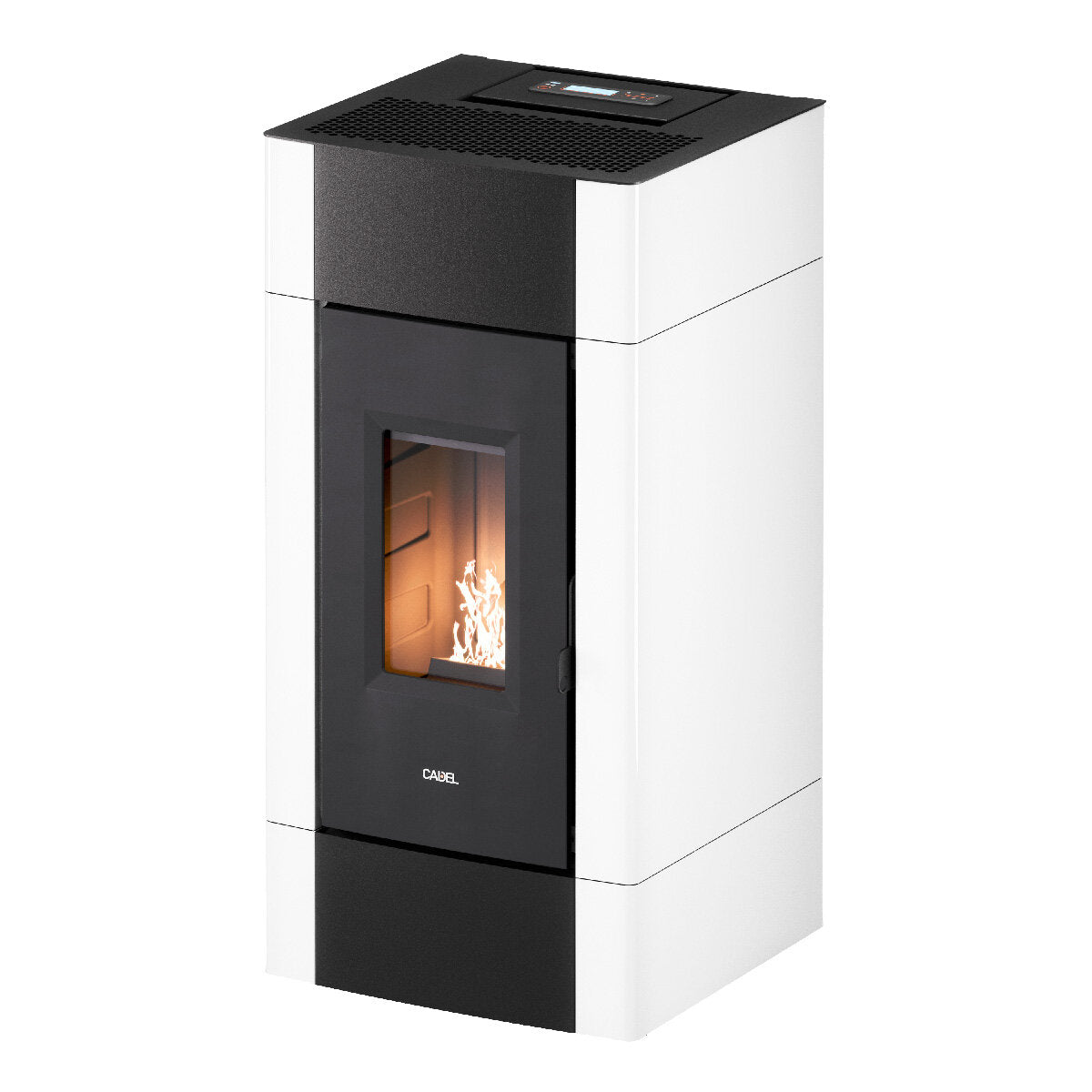CADEL Cristal 9 Luftpelletofen 8,5 kW - WiFi WEISS