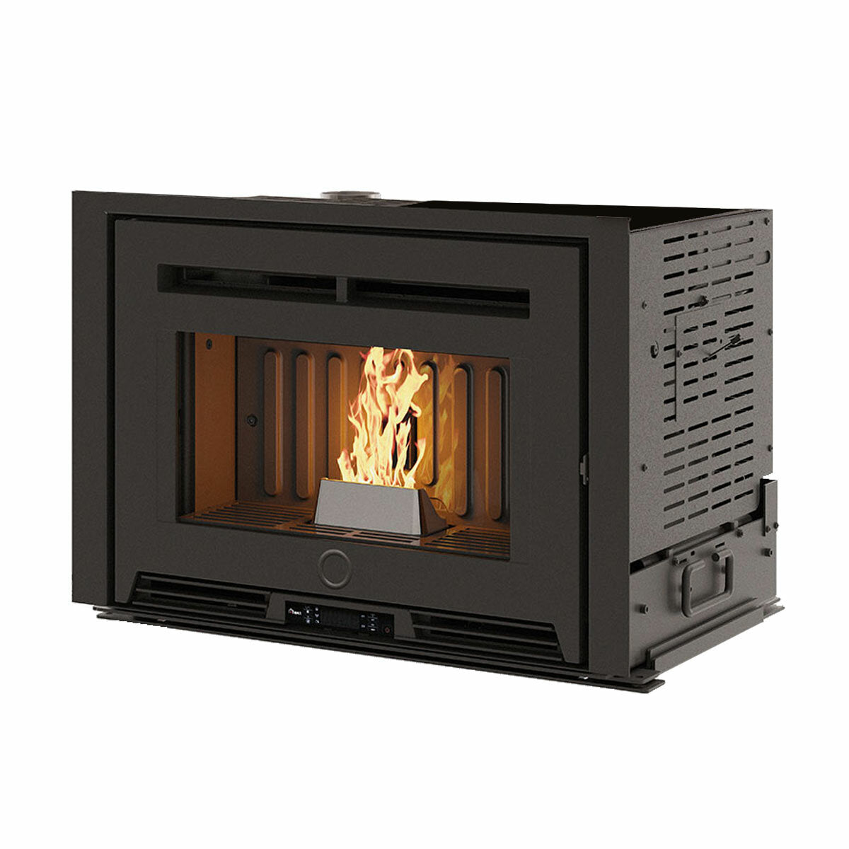 Pellet fireplace insert PELLEK100+ EVO2 EK63 - Edilkamin group - 10 kW with ducted air, WiFi