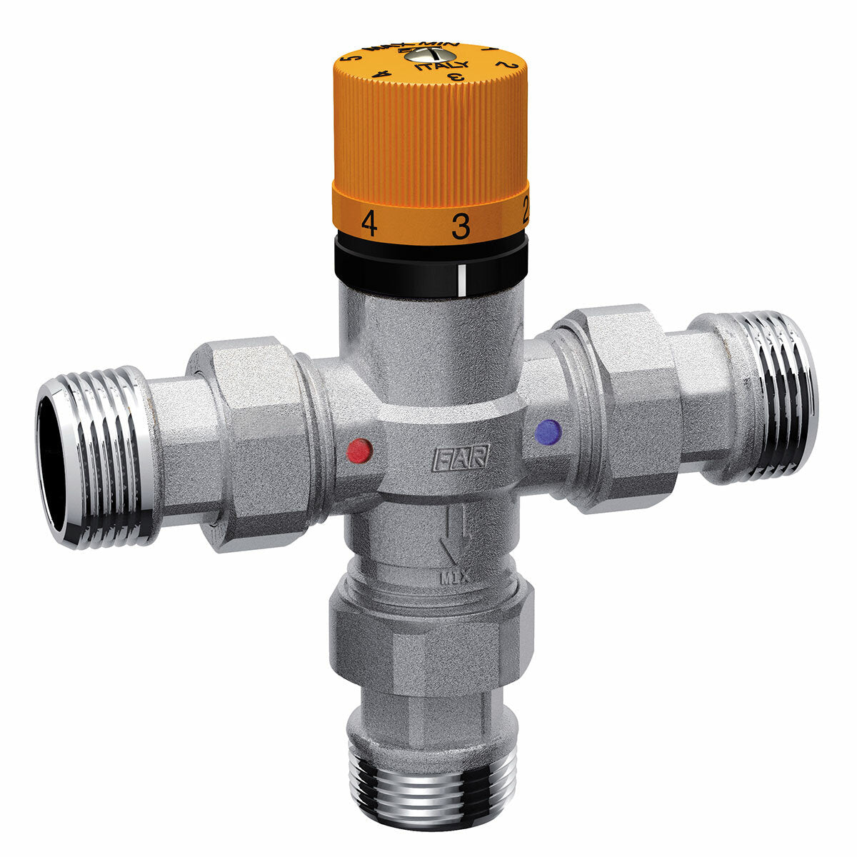 Mitigeur thermostatique FAR pour installations solaires 1”