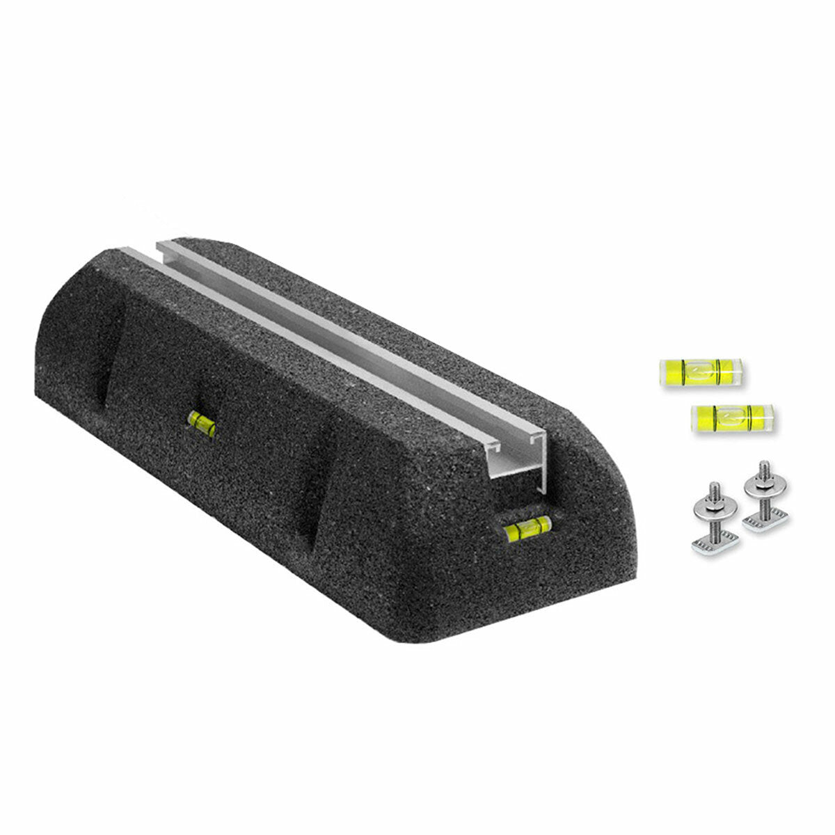 Gia anti-vibration floor support 160x90x600 mm with 41 mm profile